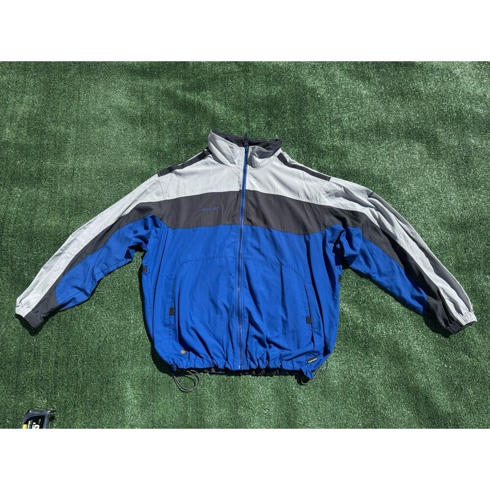 Vintage Columbia Convert Jacket Windbreaker Size XL Men’s Blue Packable